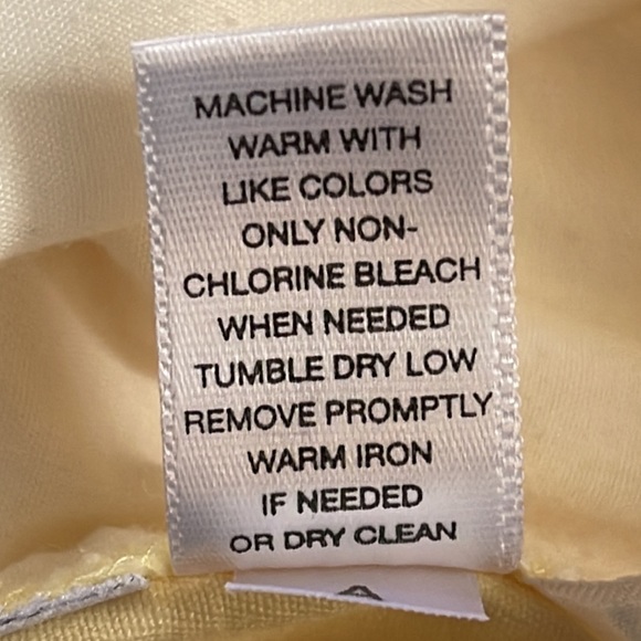 🍀3/50 ANN TAYLOR Yellow Cotton Shorts (14) - Picture 8 of 15